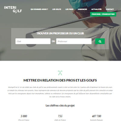 Lancement Int&eacute;rigolf